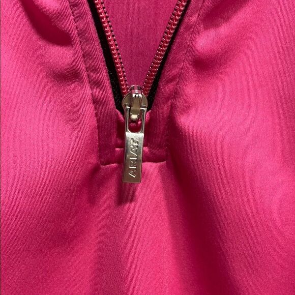 AriatTEK Bryce Cold Series Quarter-Zip Pullover – Pink & Black | Size Large - Picture 5 of 14